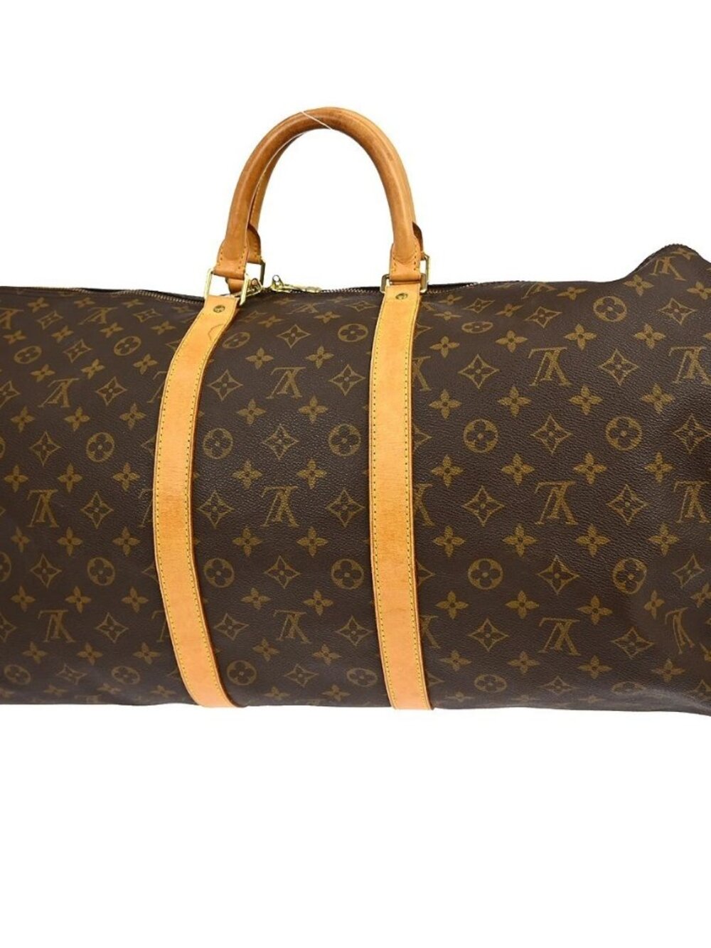 LOUIS VUITTON KEEPALL 55 TRAVEL HANDBAG MONOGRAM M41424 FL1909 YQ07119 - Picture 2 of 15